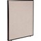 Global Industrial Office Partition Panel, 36-1/4W x 42H, Tan 240224TN - alternate 1